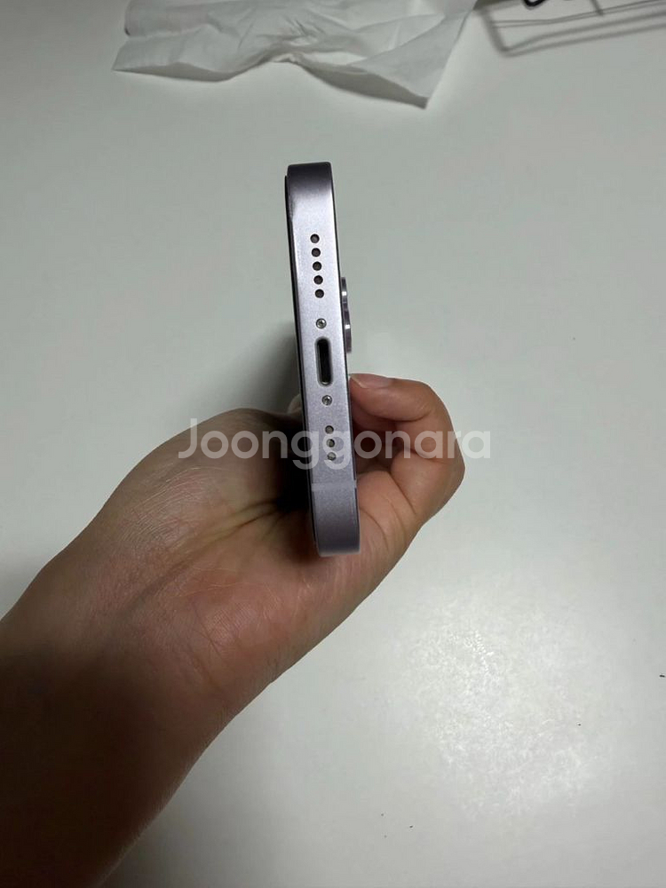아이폰14 128GB 퍼플색상 팝니다--5
