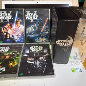 DVD 스타워즈 3부작박스 세트,2004년