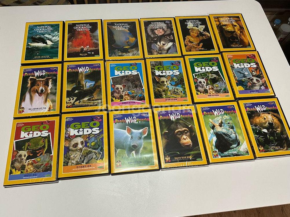 (논픽션 다큐 dvd)내셔널지오그래픽 지오키즈 dvd--0