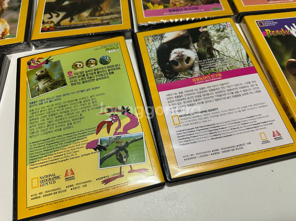 (논픽션 다큐 dvd)내셔널지오그래픽 지오키즈 dvd--7