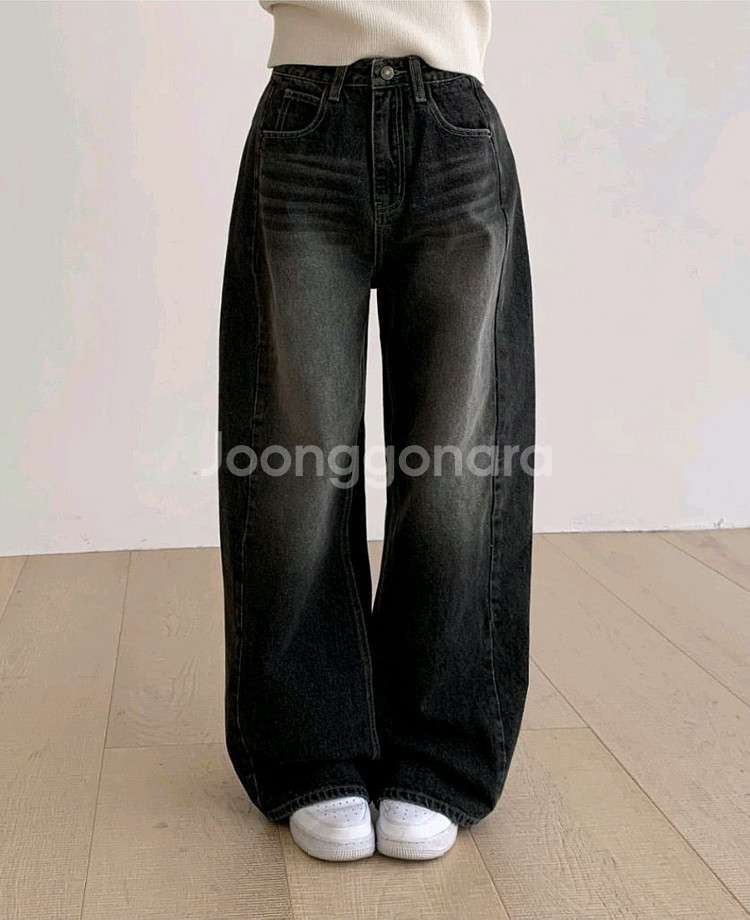 히니크 누티 포켓 와이드팬츠--0