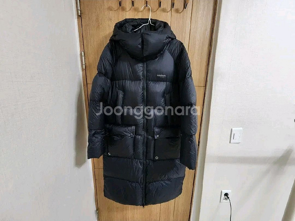 (L)리복 구스다운 롱 패딩--0