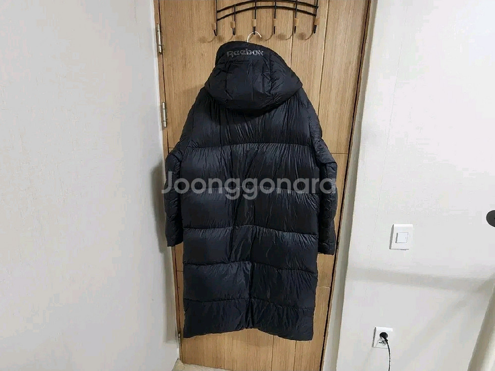 (L)리복 구스다운 롱 패딩--2