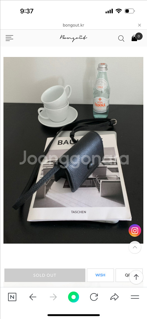 마이크로 봉긋 박스 블랙--0