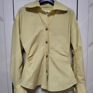 22 마인 오픈카라 페플럼셔츠 이미지