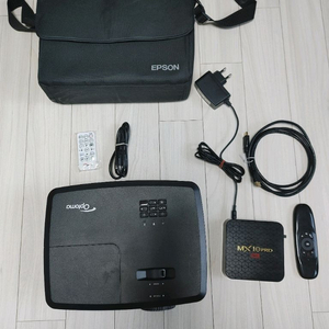 옵토마 S341(3400안시) + 셋톱박스(ott)