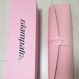 글램팜 고데기 GP202 (핑크)+핑크 파우치(새제품