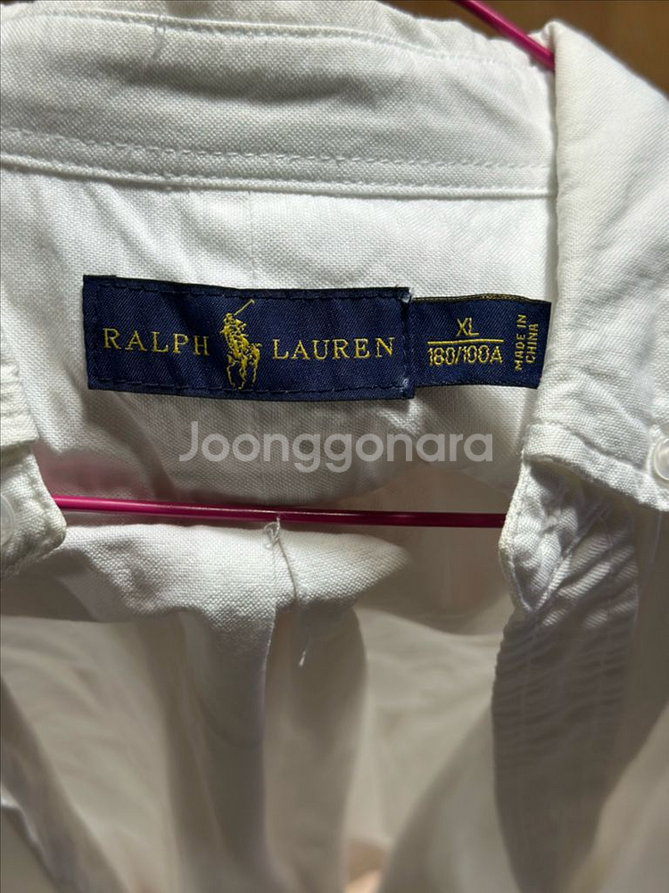 폴로 흰색 옥스포트 셔츠 판매--2