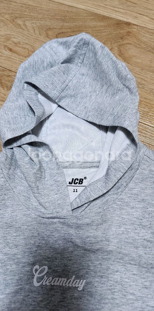 [130-140]JCB주니어 후드반바지세트/아동반팔셋업--3