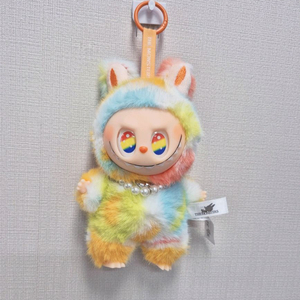 라부부 무지개 하이라이트 인형뽑기 라부부 키링