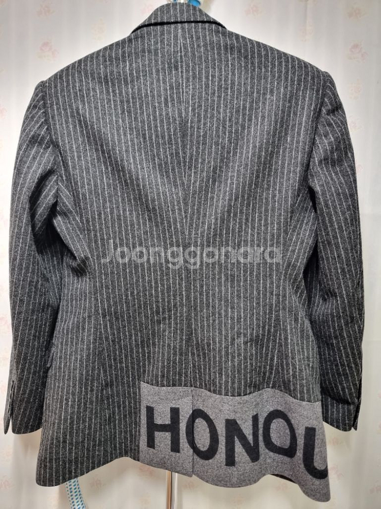 알랙산더맥퀸 울 블레이져 자켓 국내매장판--1