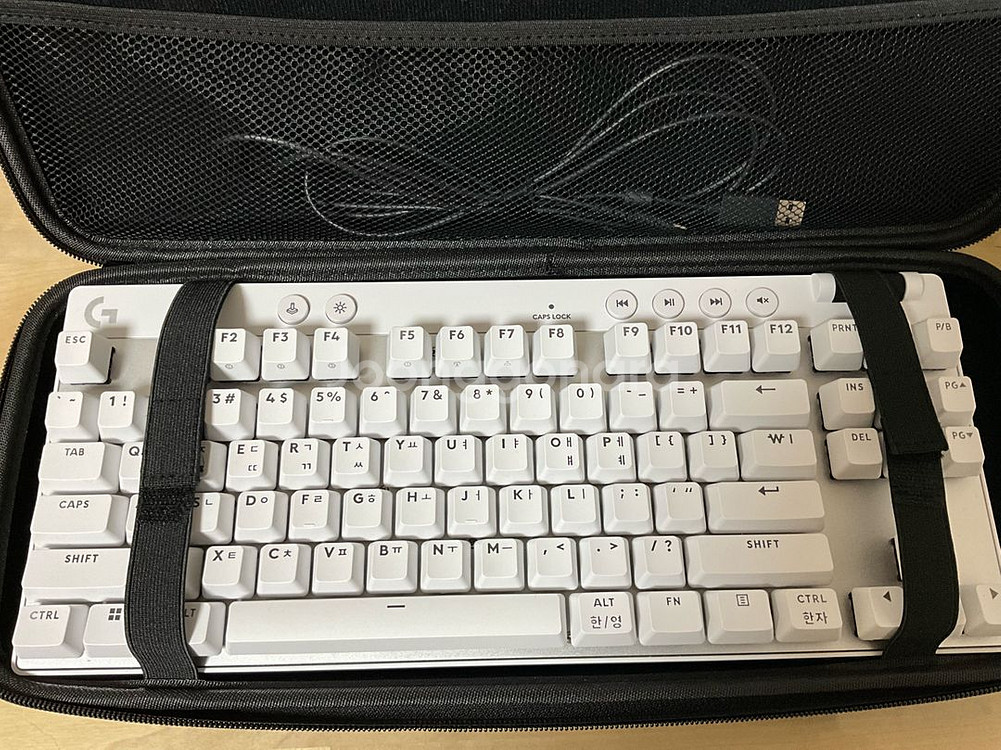 로지텍 g pro x tkl 래피드트리거 키보드--0