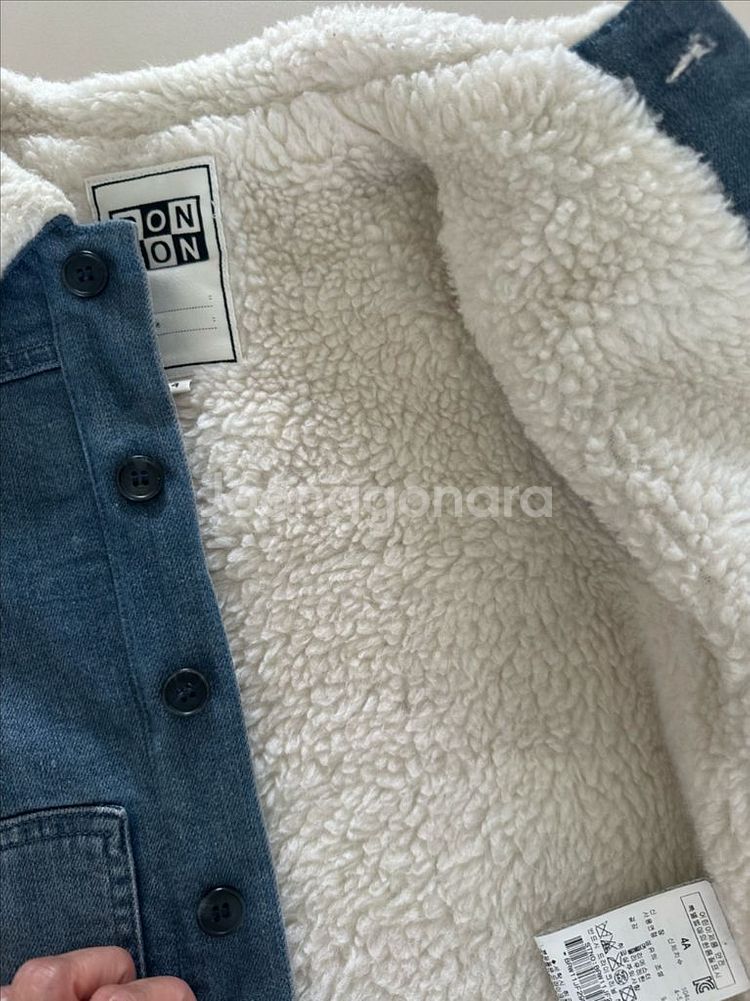 bonton 봉통 양털 점퍼 자켓(4a)--3