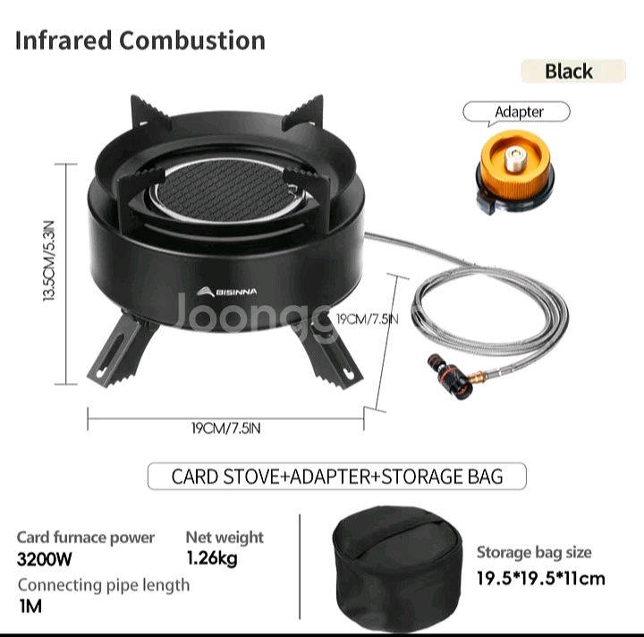 [새제품]신형적외선버너 캠핑버너1 캠핑가스스토브--6