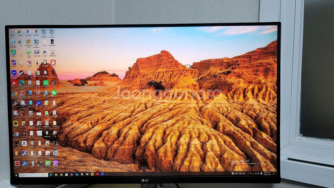 LG 32UN650K 32인치 민트급 울트라파인 4k--1