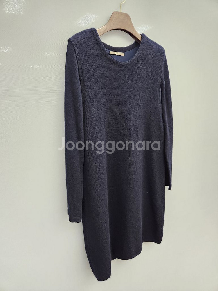 BCBG 울100 롱니트 원피스--1