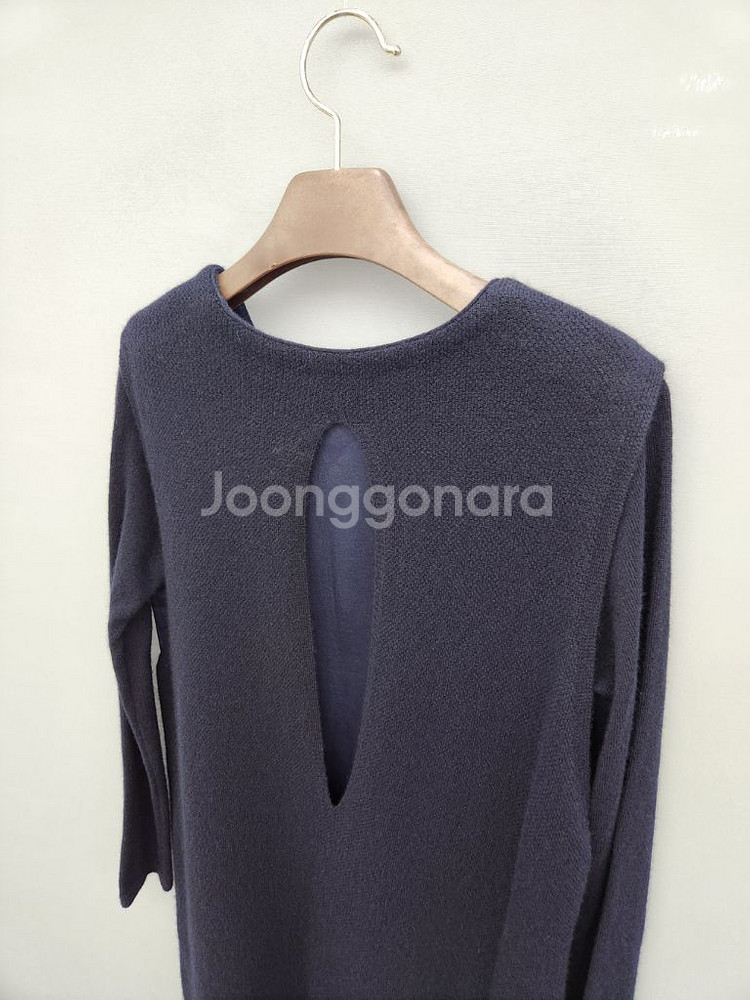 BCBG 울100 롱니트 원피스--6