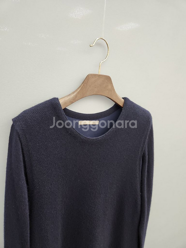 BCBG 울100 롱니트 원피스--3