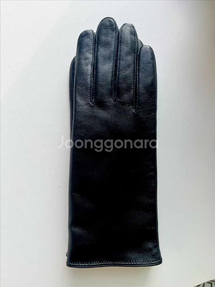 새상품) 여성용 양가죽 장갑 블랙--1