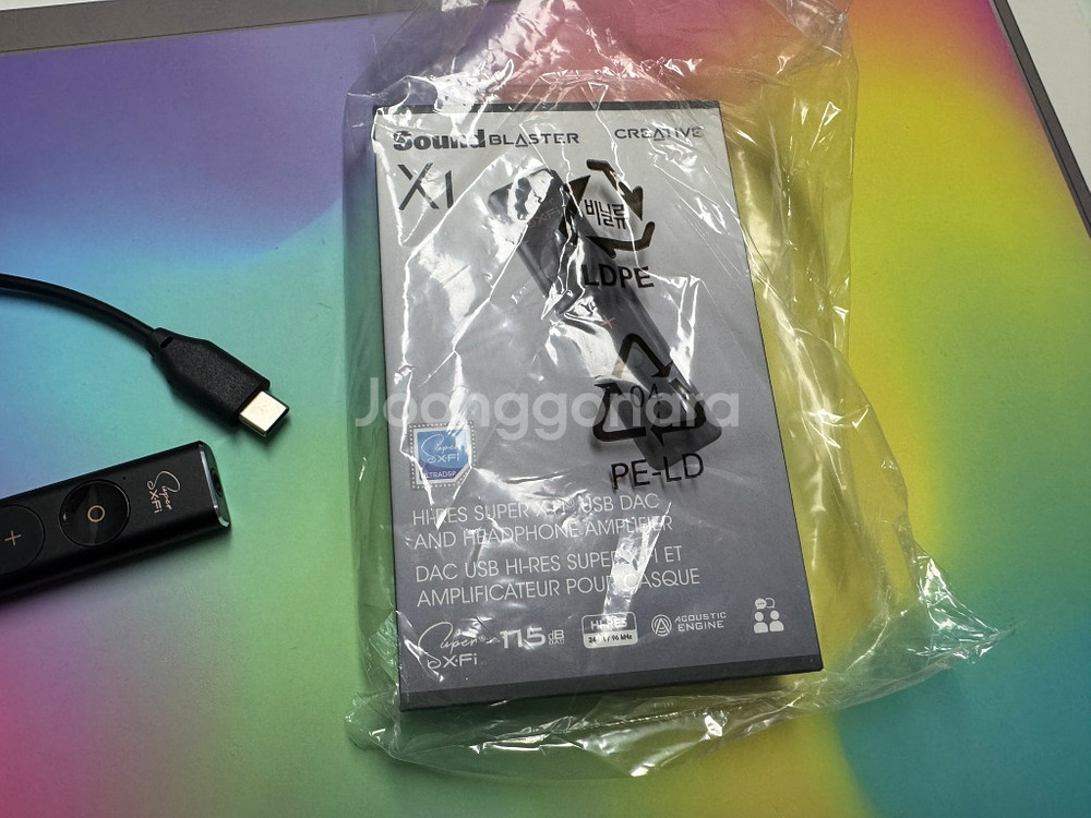 크리에이티브 사운드블라스터 X1 판매합니다.--2