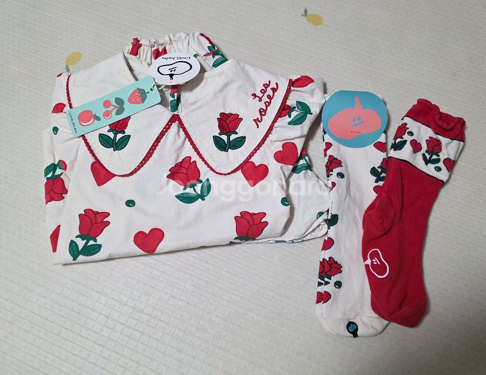 리미떼두두 로즈 셋업 M. 양말 2호--0