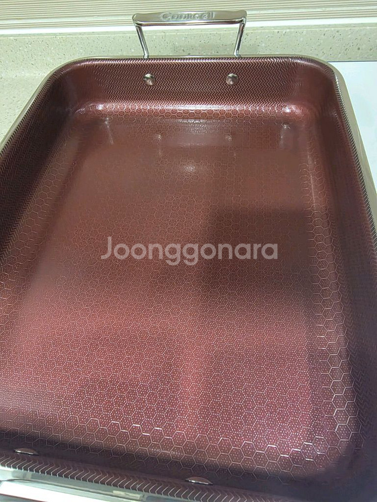 쿡셀 세라믹 사각 멀티팬 미사용새상품 택포--3
