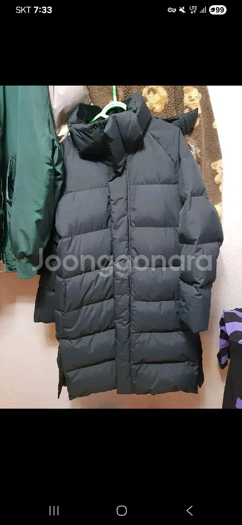 자오지아 폭스퍼100 다운 패딩--0