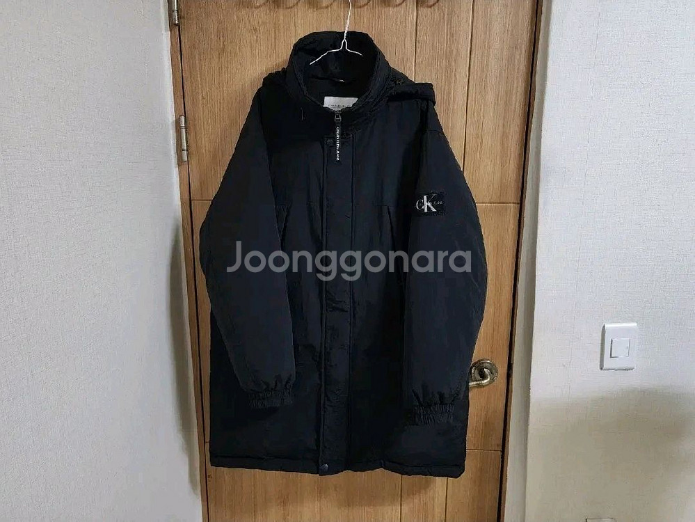 (105)캘빈클라인 모던 다운 패딩 파카--1