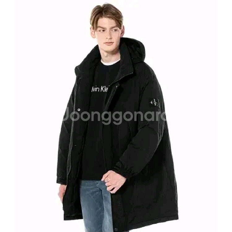 (105)캘빈클라인 모던 다운 패딩 파카--0