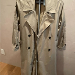 자라 오버핏 더블 트렌치코트