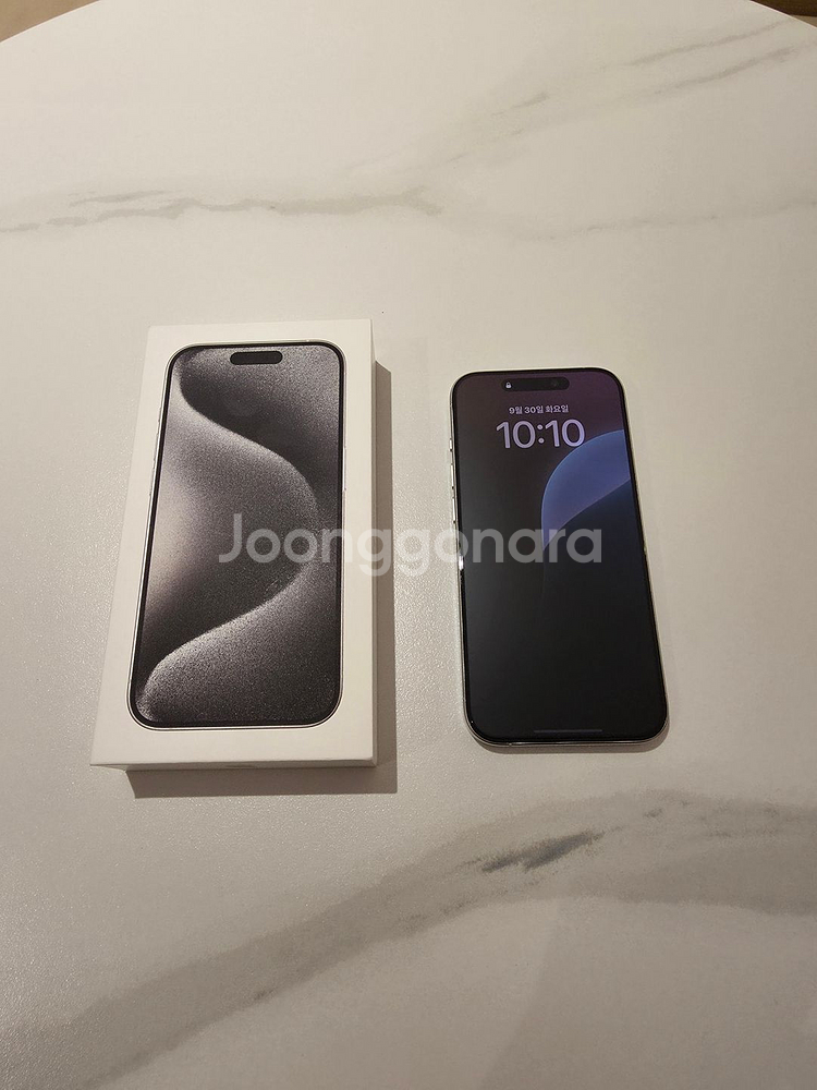 아이폰15프로 1tb 화이트--0