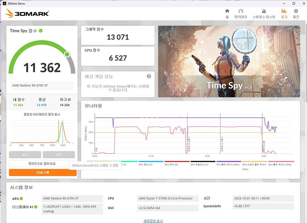 ASUS TUF RX6700XT 12GB 안전거래가능--5