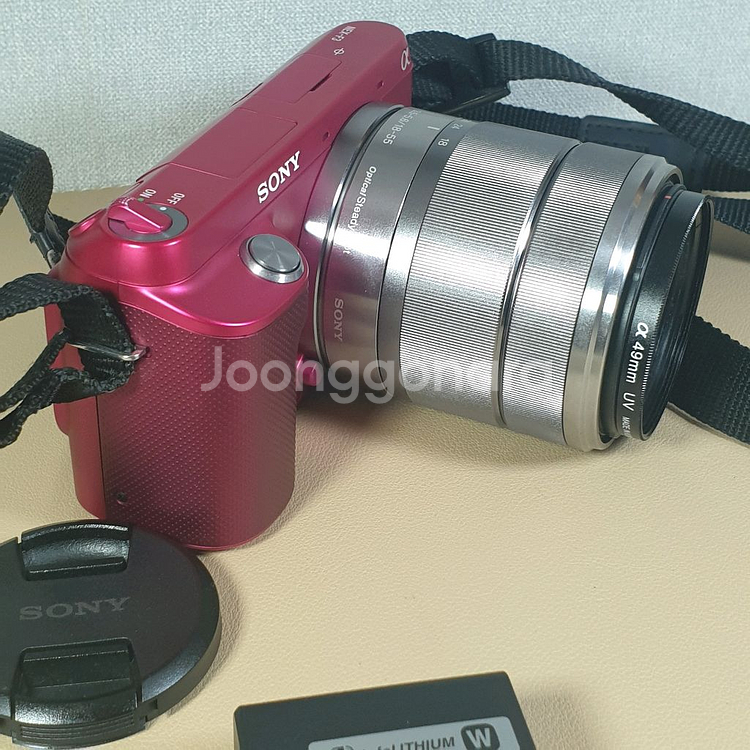 소니 NEX-F3 +1855 충전 배터리 Np-fw50--3