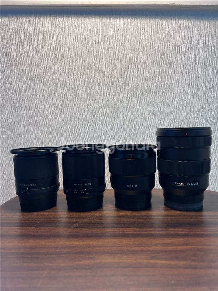 소니렌즈 F4 24-105 F1.8 24,50,80mm--0