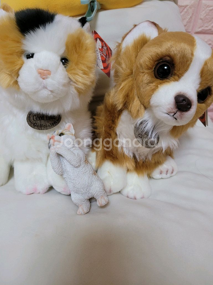 고양이 강아지 인형 새상품--0