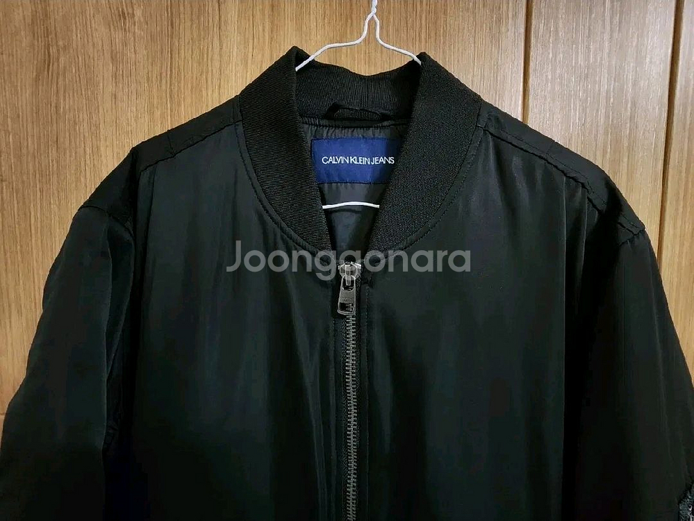 (L)캘빈클라인 항공 점퍼--1