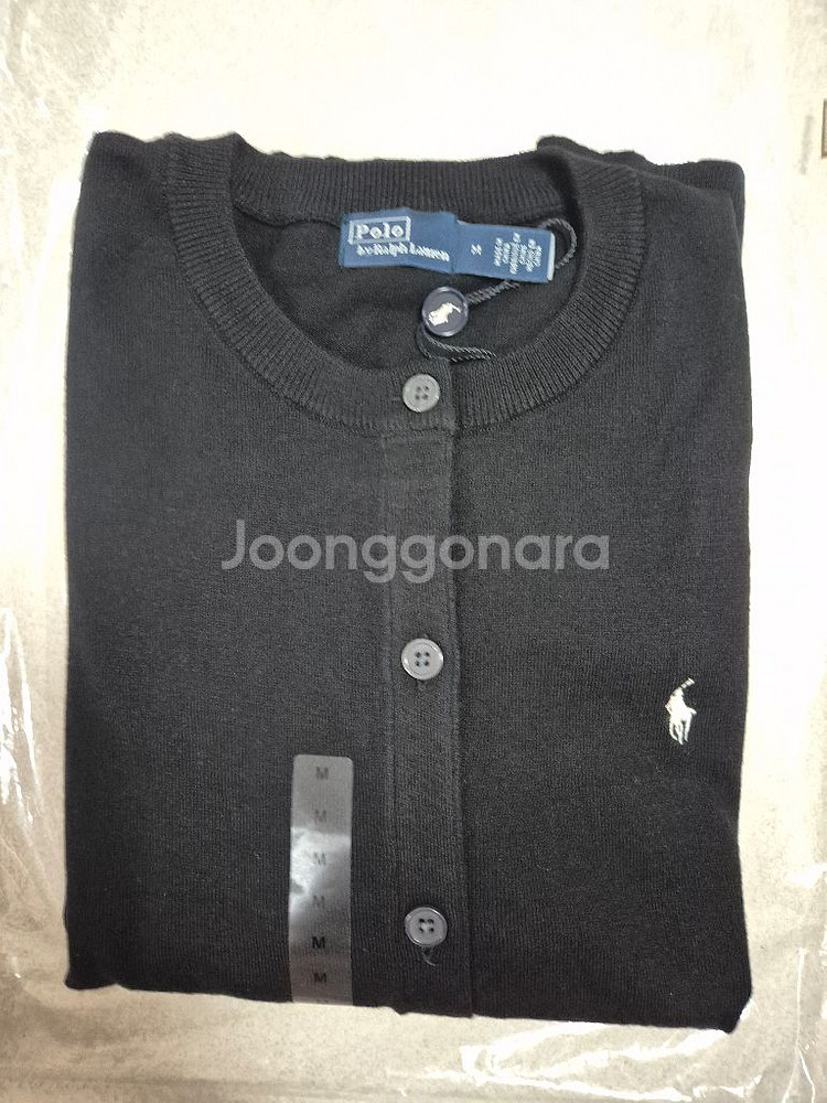 [새상품] 폴로 랄프로렌 피마코튼 여성 가디건--0