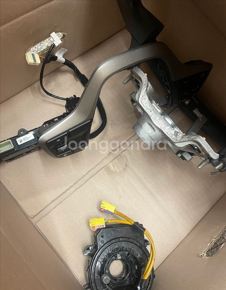 아반떼 AD 현대순정 핸들--1