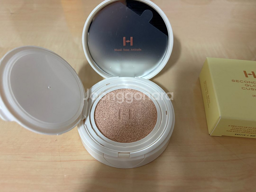 힌스 세컨 스킨 글로우 쿠션17호15호 파우치키링--3