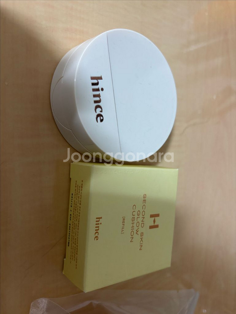 힌스 세컨 스킨 글로우 쿠션17호15호 파우치키링--1