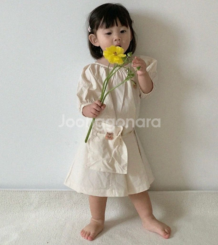 새상품) 돗투돗 원피스 가방 세트 100--0