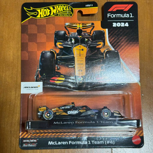 핫휠 프리미엄 F1 맥라렌 랜도 노리스