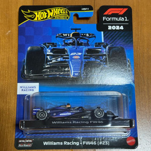 핫휠 프리미엄 F1 윌리엄스 레이싱 FW46 알렉스 알