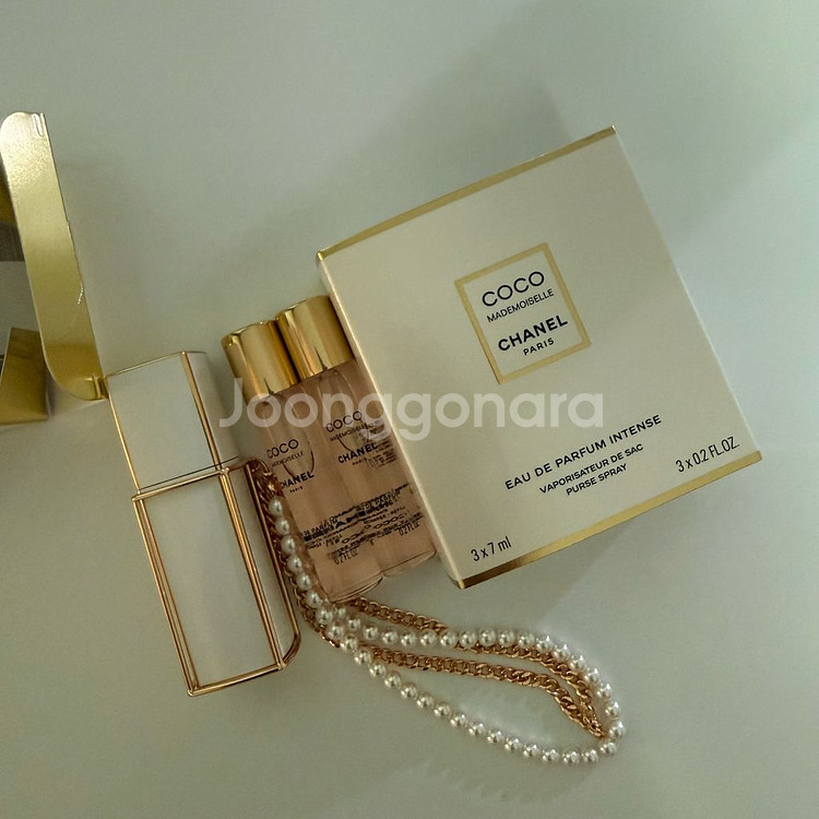 샤넬 코코 마드모아젤 오 드 빠르펭 엥땅스 새상품--0