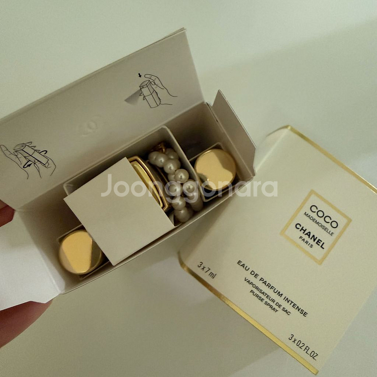 샤넬 코코 마드모아젤 오 드 빠르펭 엥땅스 새상품--2