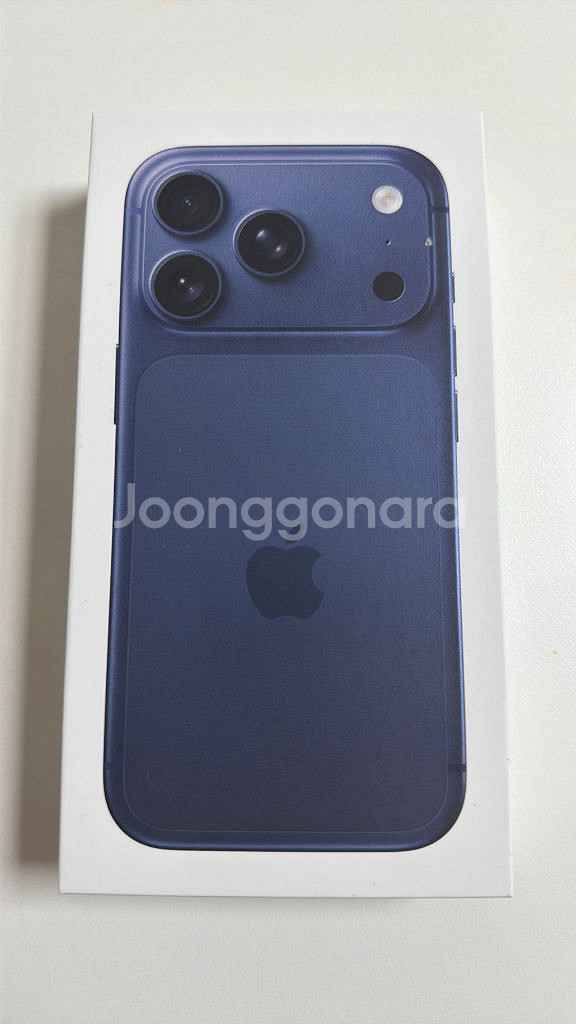 아이폰 17 프로 딥블루 256 자급제 개봉 + 케이스--0