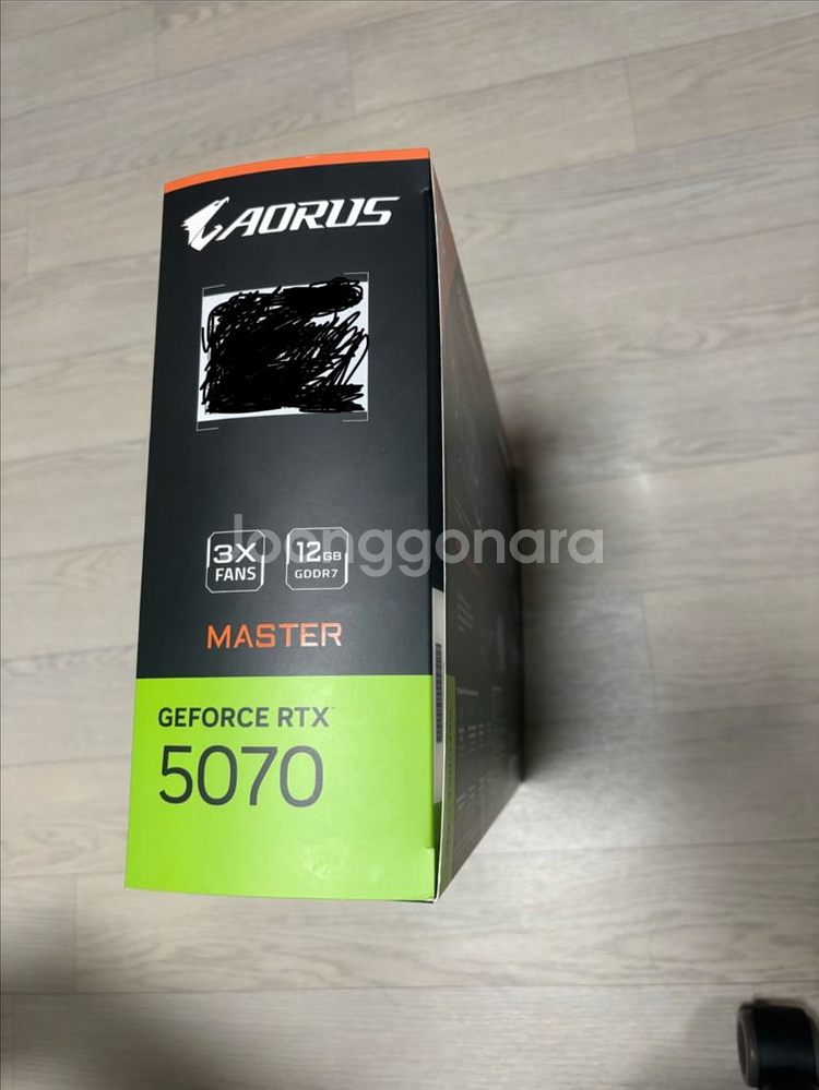 GIGABYTE AORUS 지포스 RTX5070 미개봉--2