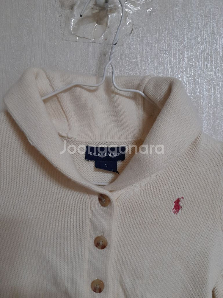 여아동 랄프로렌 면 가디건 (5)--1