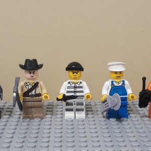 레고 올드피규어10개