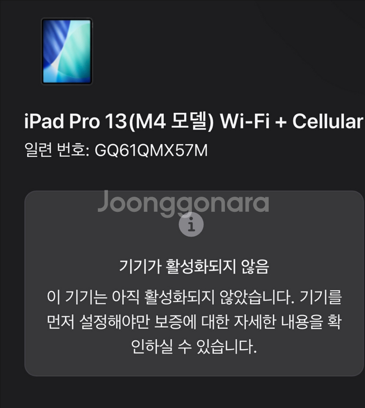 새제품 m4 아이패드 프로 13인치 셀룰러 최고사양--1
